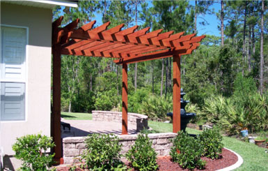 pergola in jacksonville florida